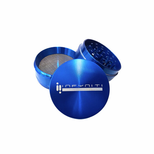 Infyniti - Herb Grinder - 4 Piece 2.2" - Silver