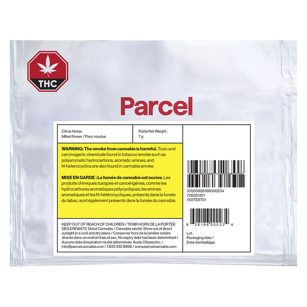 Parcel - Citrus Notes Milled Flower