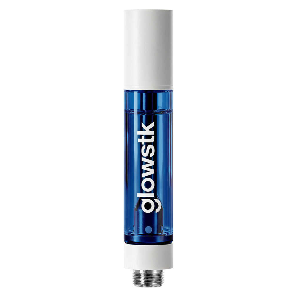 glowstk - Blue Peach Whipped Diamond Cartridge - Indica - 1g
