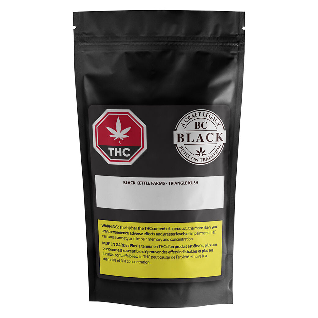 BC Black - Black Kettle Farms: Triangle Kush
