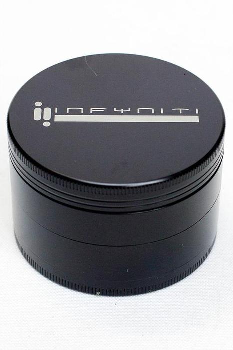 Infyniti - Herb Grinder - 4 Piece 2.5" - Black