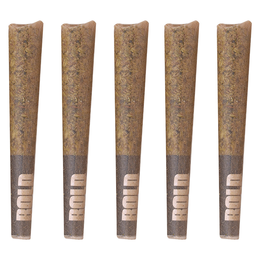 BOLD GLAZED - Midnight Berries Diamond Infused Pre-Roll - Indica - 5x0.4g