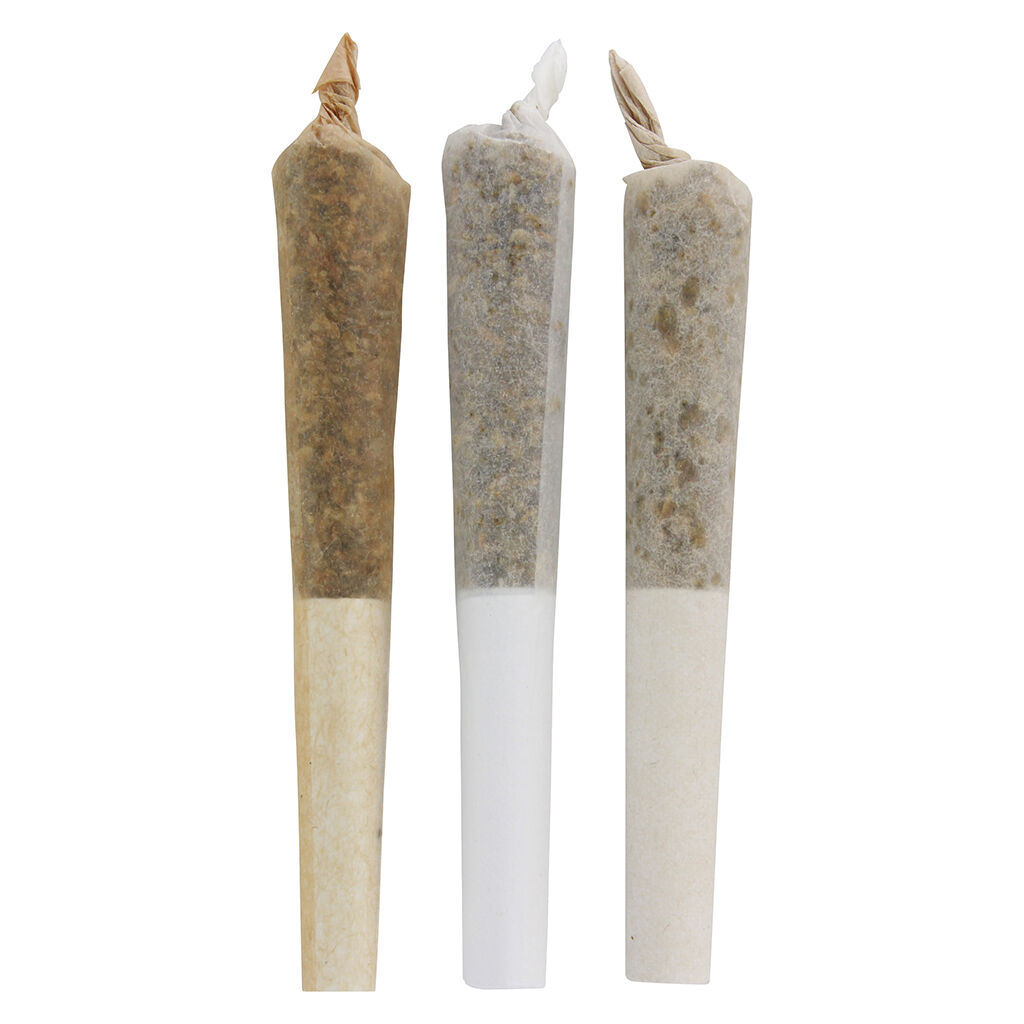 The Oz Confections Corp - Trio Taster Infused Pre-Roll - Hybrid - 3x0.3g
