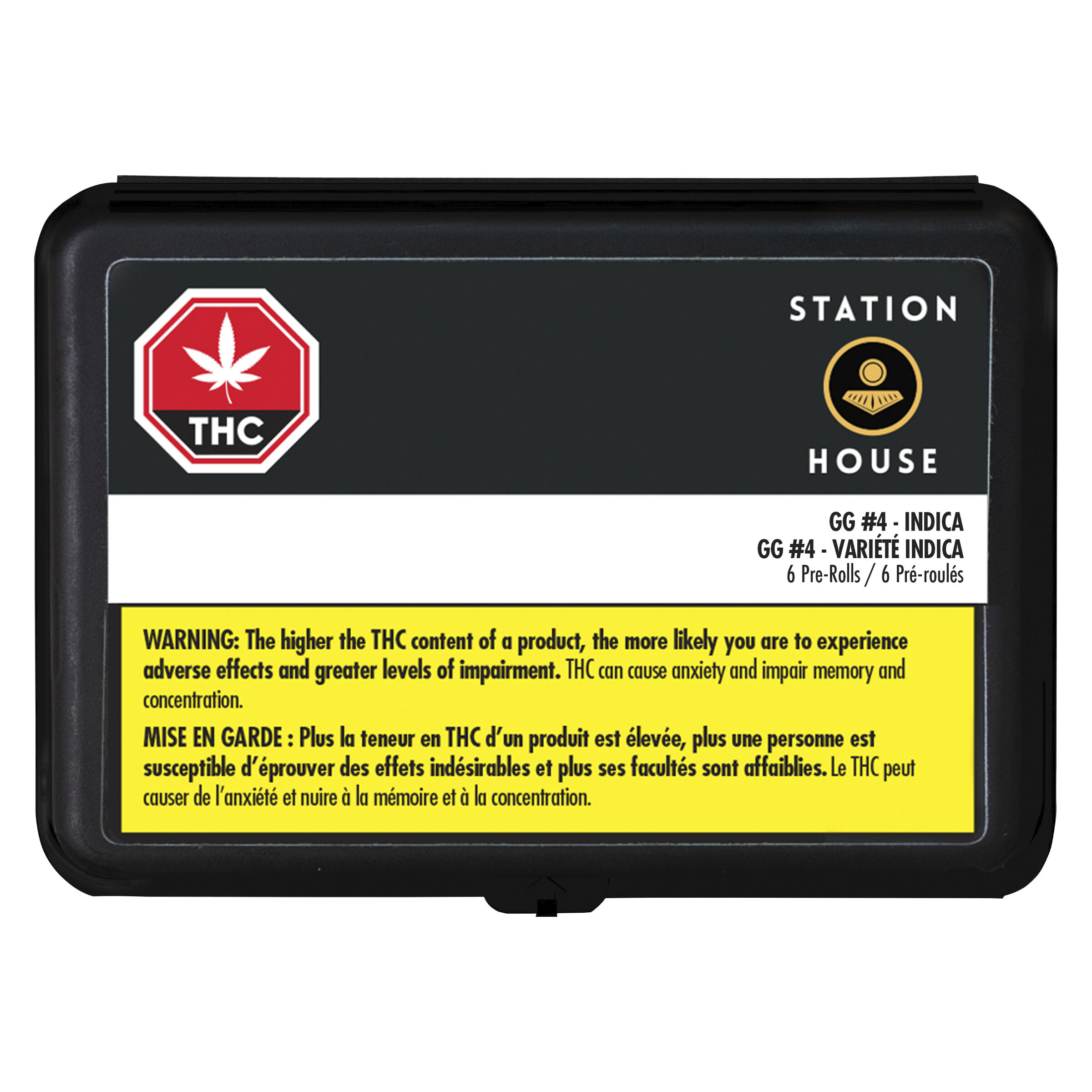Station House - GG#4 Pre-Roll - Indica - 6x0.5g