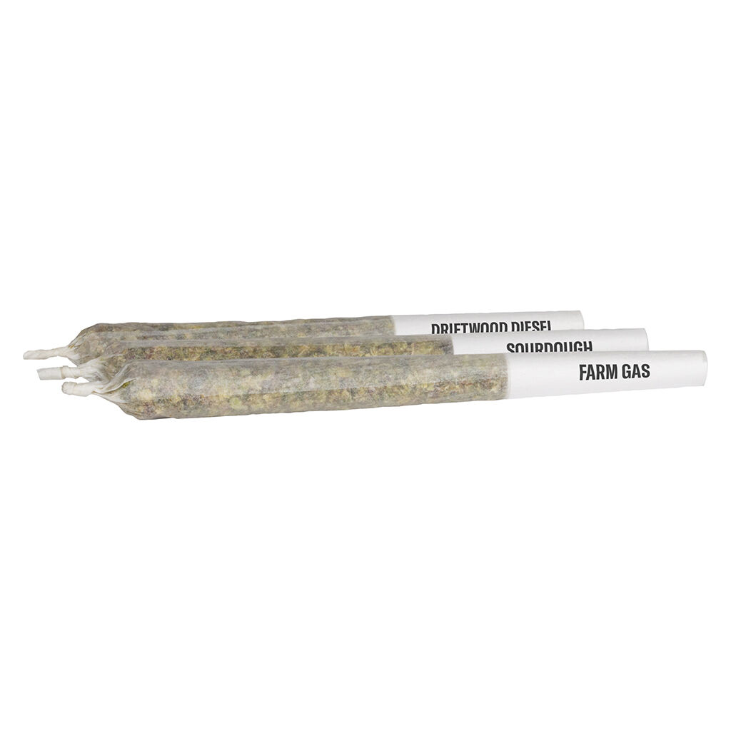San Rafael '71 - Shortcuts Mixed Pack Infused Pre-Roll - Hybrid - 3x0.35g