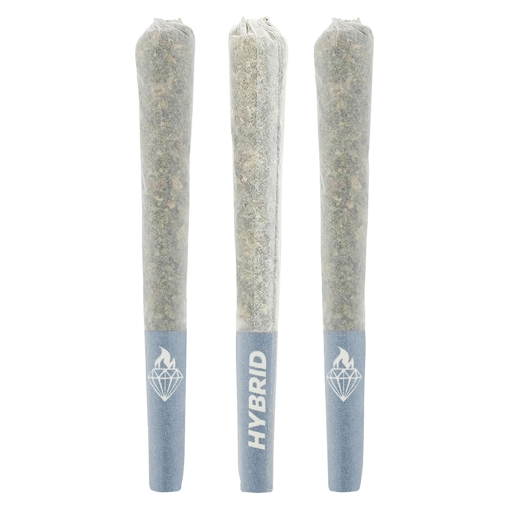 Dymond Concentrates 2.0 - Face MNTZ Diamond Infused Pre-Roll - Hybrid - 3x0.5g