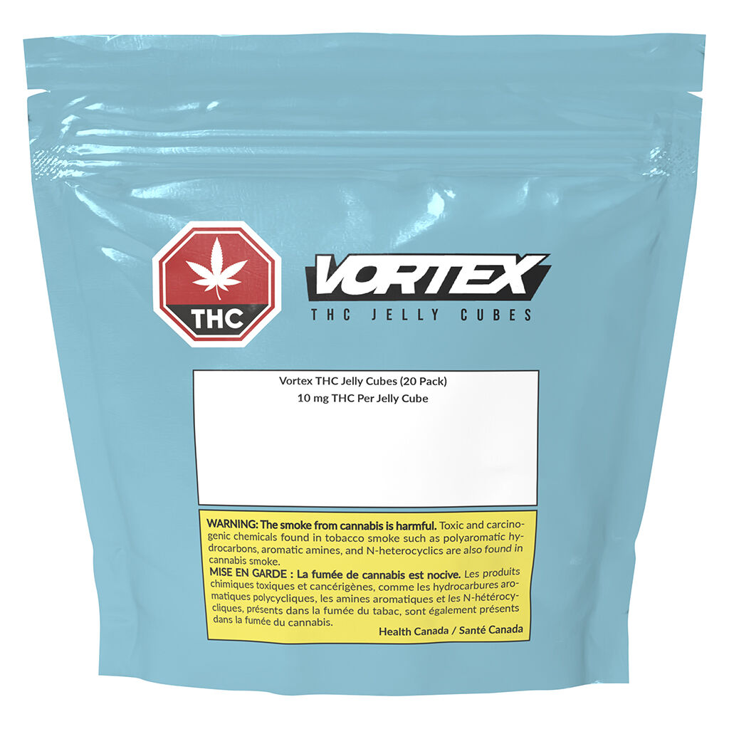 Vortex - Vortex Full Spectrum THC Jelly Cubes - Hybrid - 20 caps