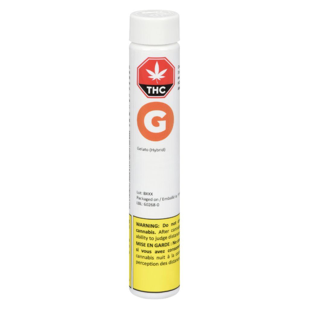 Gage Cannabis Co. - Gelato Pre-Roll Indica - 1x1g