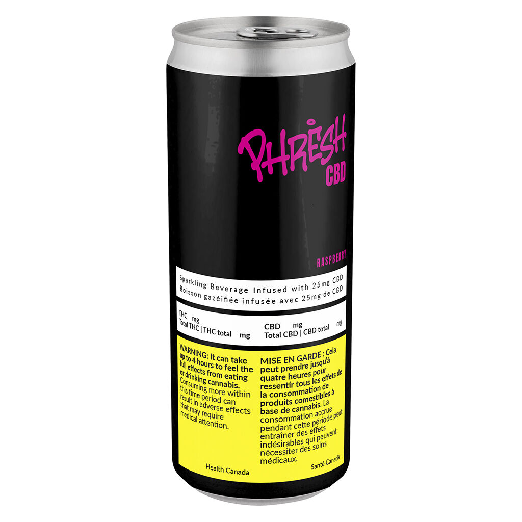 PHRESH CBD - Raspberry - Hybrid - 355ml