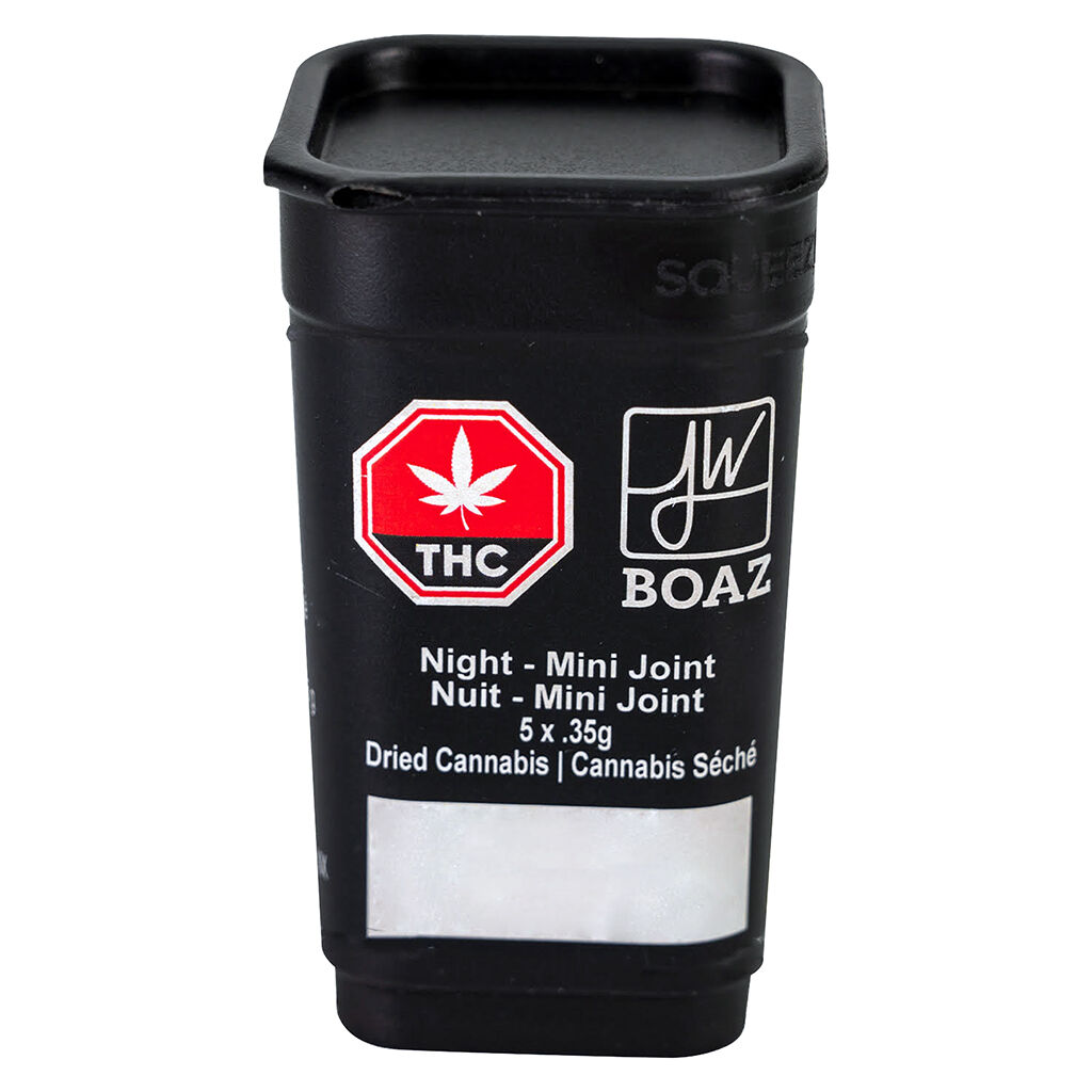 Boaz / Jane West - Nighttime Mini-Joints - Indica - 5x0.35g