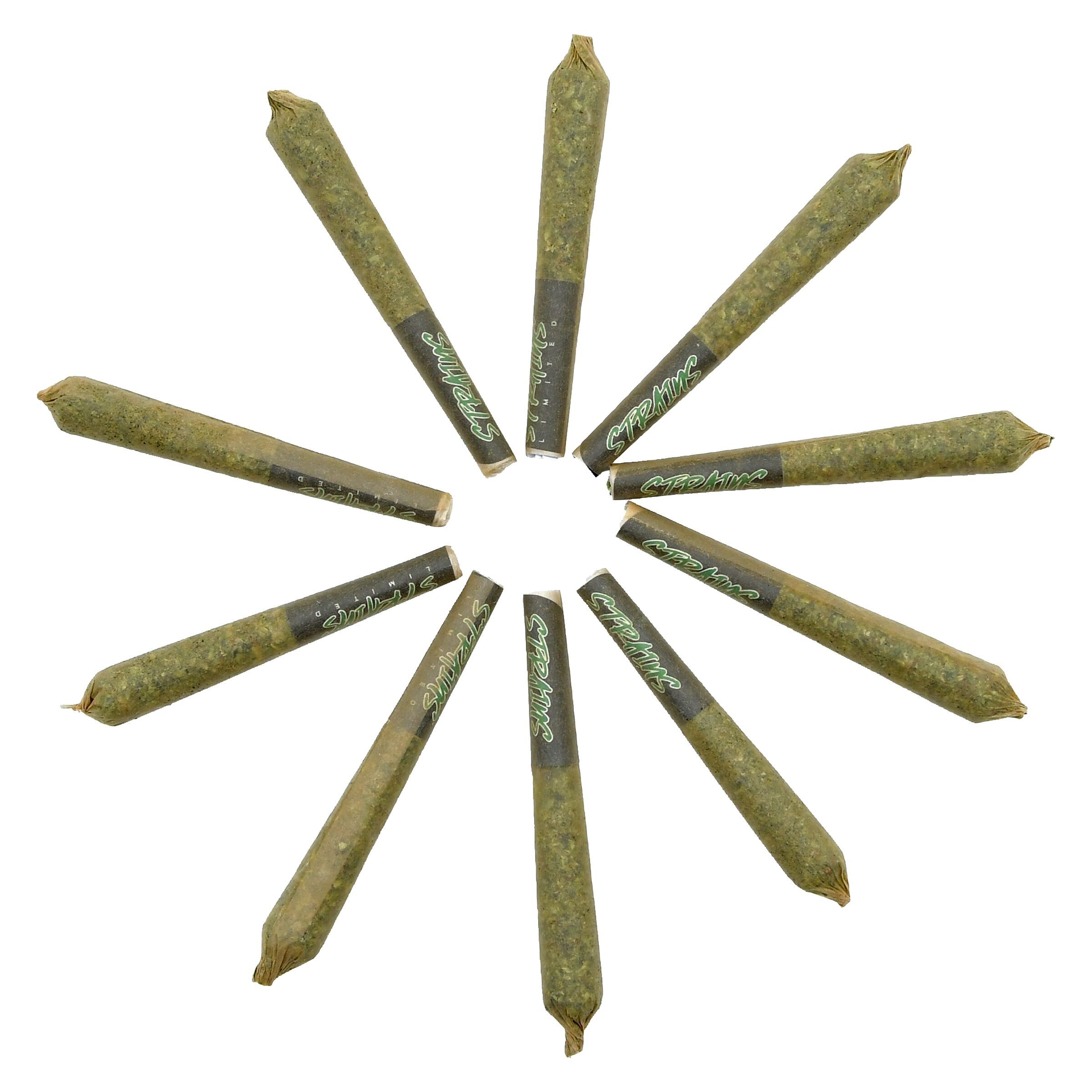 Strains Limited - JET Pack Pre-Roll - Hybrid - 10x0.5g