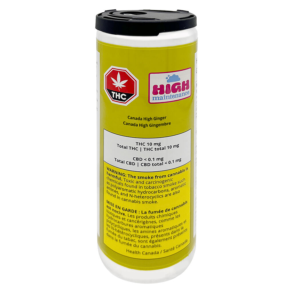 High Maintenance - Canada High Ginger Soda - Hybrid - 355ml