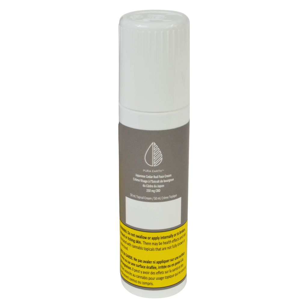 Pura Earth - Japanese Cedar Bud CBD Face Cream Hybrid - 50ml