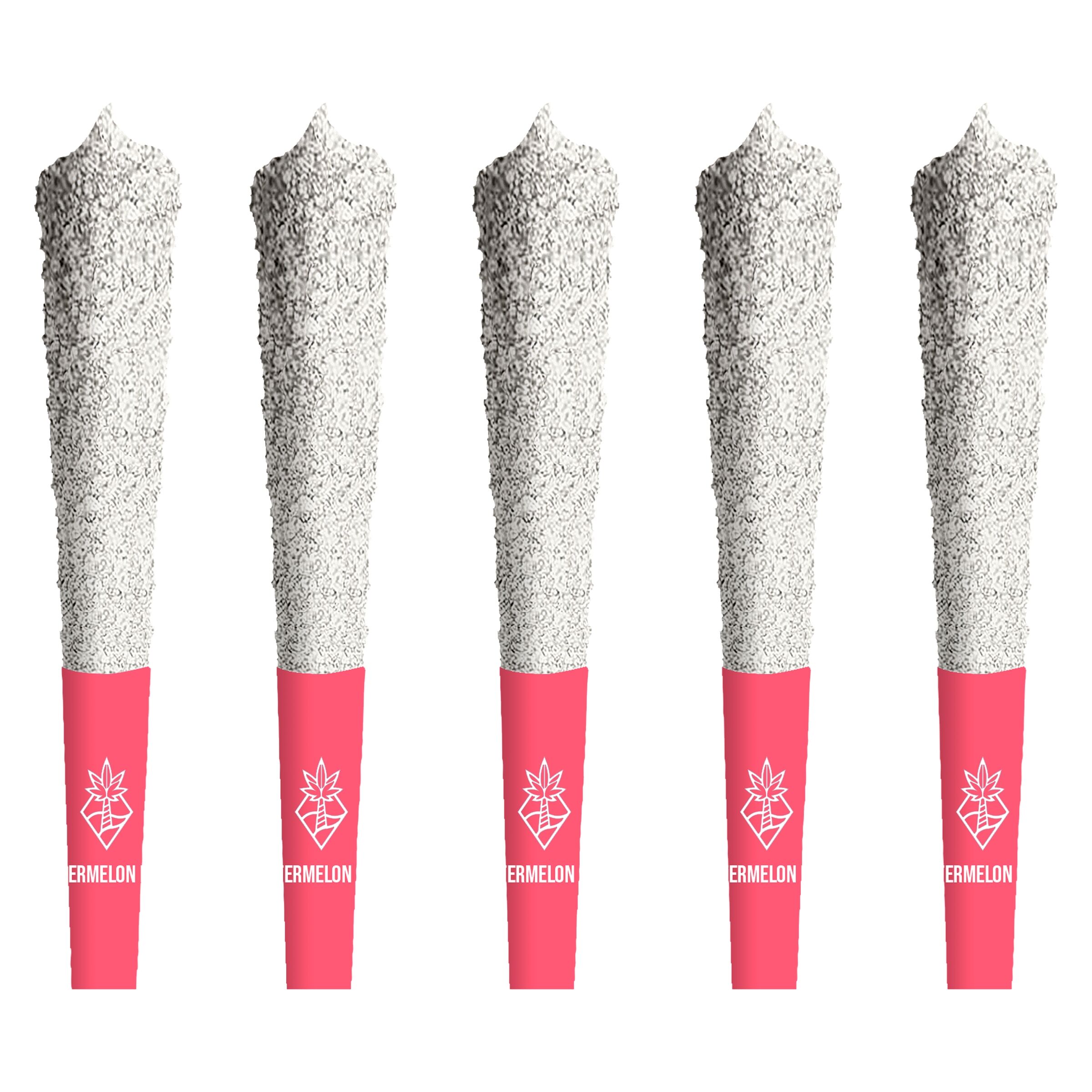 Cabana Cannabis Co. - Watermelon Rush Double Diamond Infused Pre-Roll - Hybrid - 5x0.5g