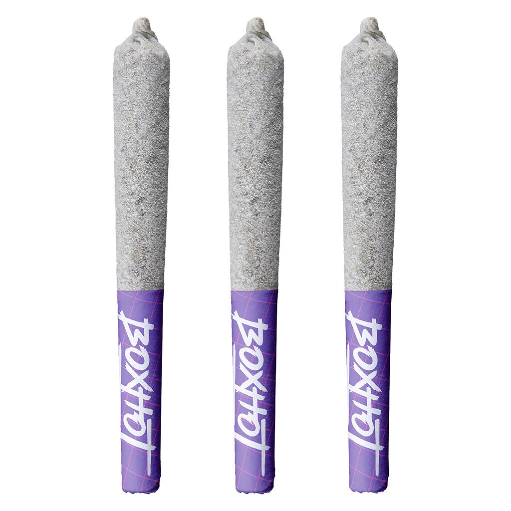 BOXHOT - Diamond Doobies Deluxe - Grape Smuggler Infused Pre-Roll - Indica - 3x0.5g