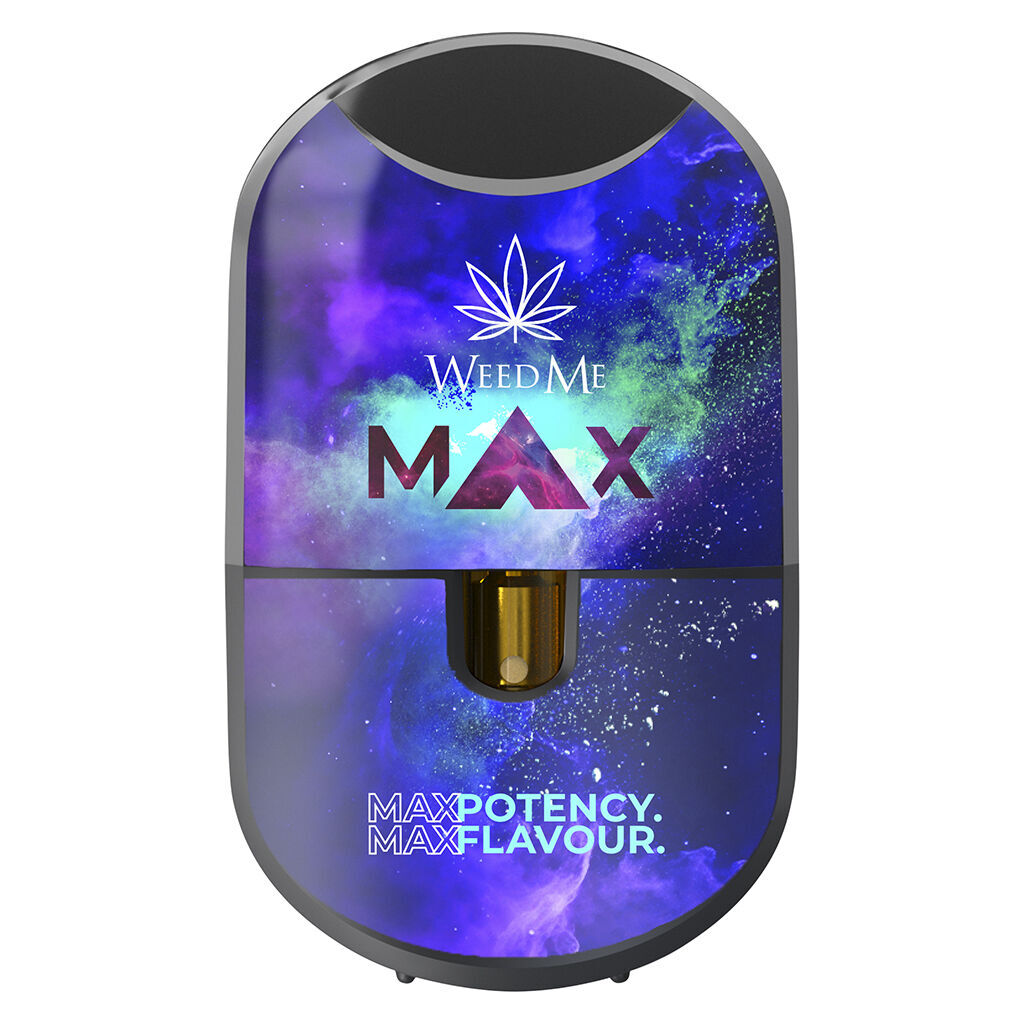 Weed Me Max - Liquid Diamonds Huckleberry Haze - Disposable Vape - Sativa - 1g