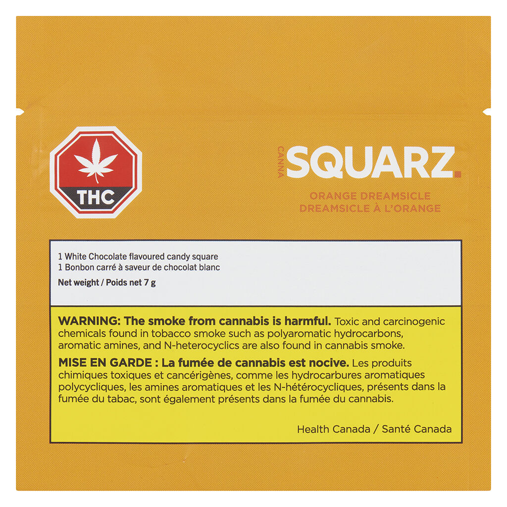 Canna Squarz - Orange Dreamsicle - Hybrid - 7 Pack