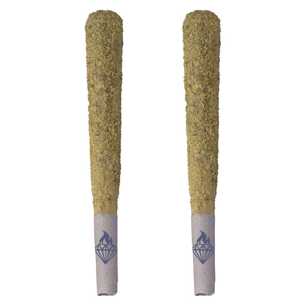 Dymond Concentrates 2.0 - Pink Kush Double Diamond Infused Pre-Rolls - Hybrid - 2x0.75g