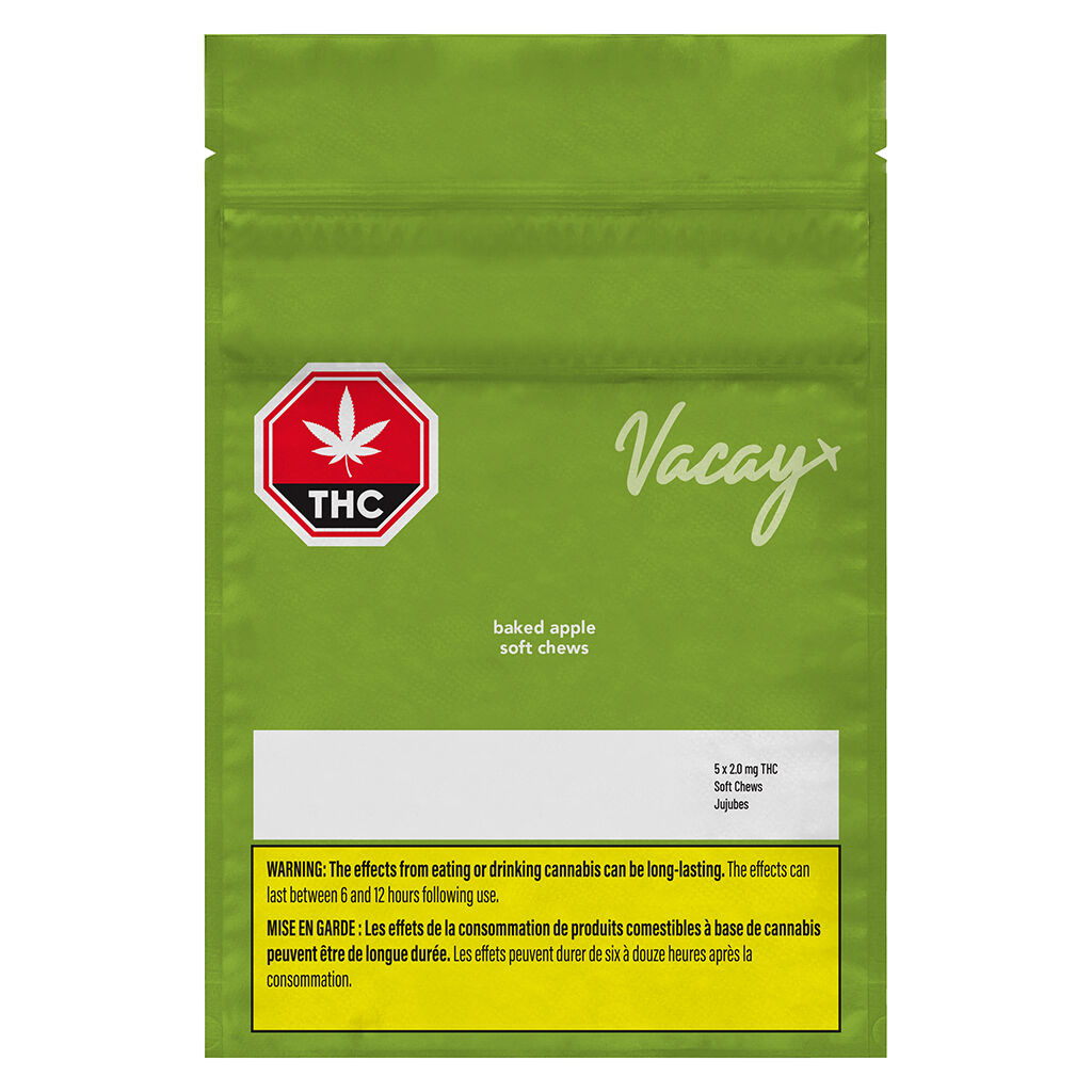 Vacay - Baked Apple Soft Chews - Blend - 5x3.2g