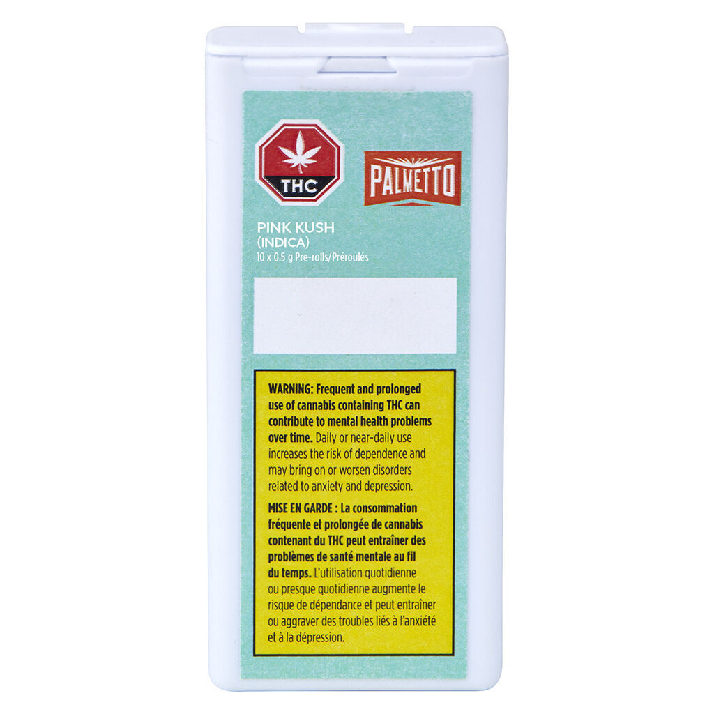 Palmetto - Pink Kush Pre-Roll - Indica - 10x0.5g