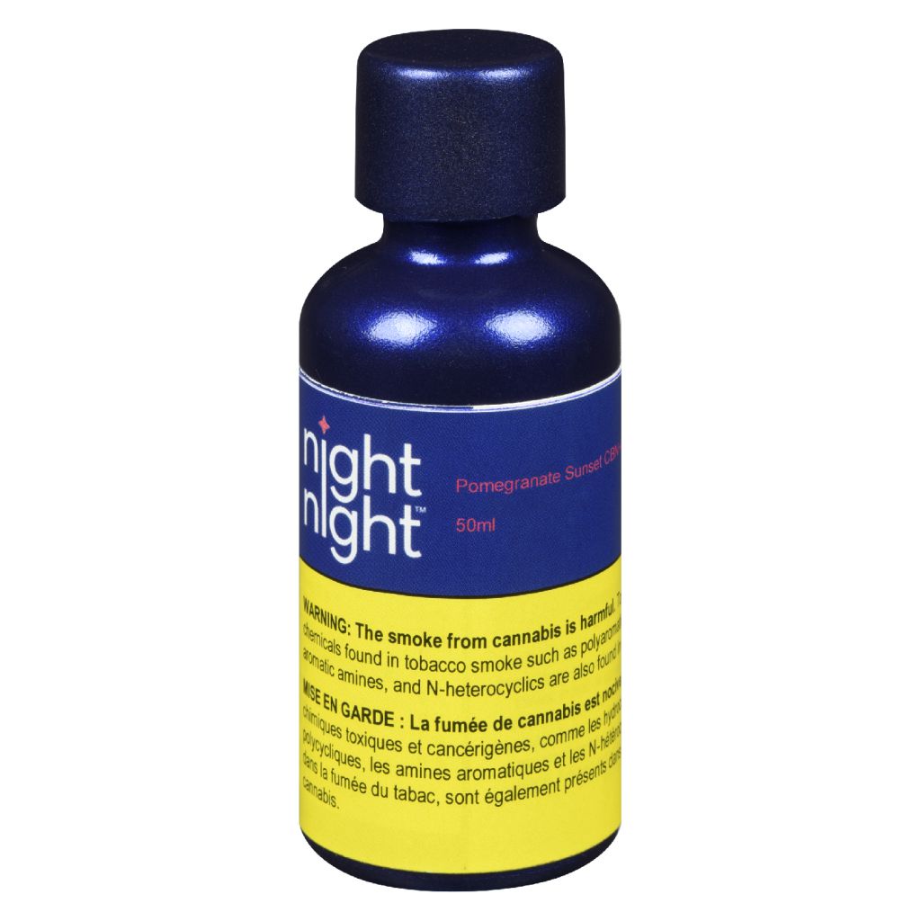 NightNight - Pomegranate Sunset CBN+CBD Shot Sativa - 1x50ml