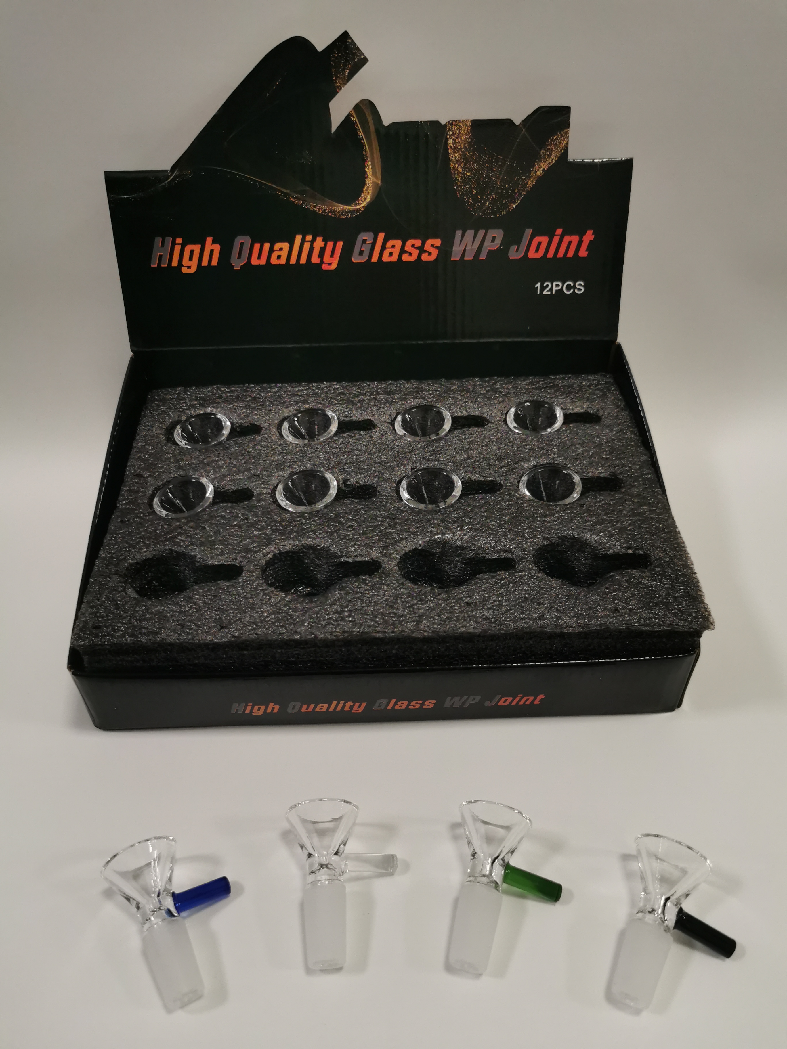 Glass Bowl High Quality Glass WP Joint - Assorted Colors