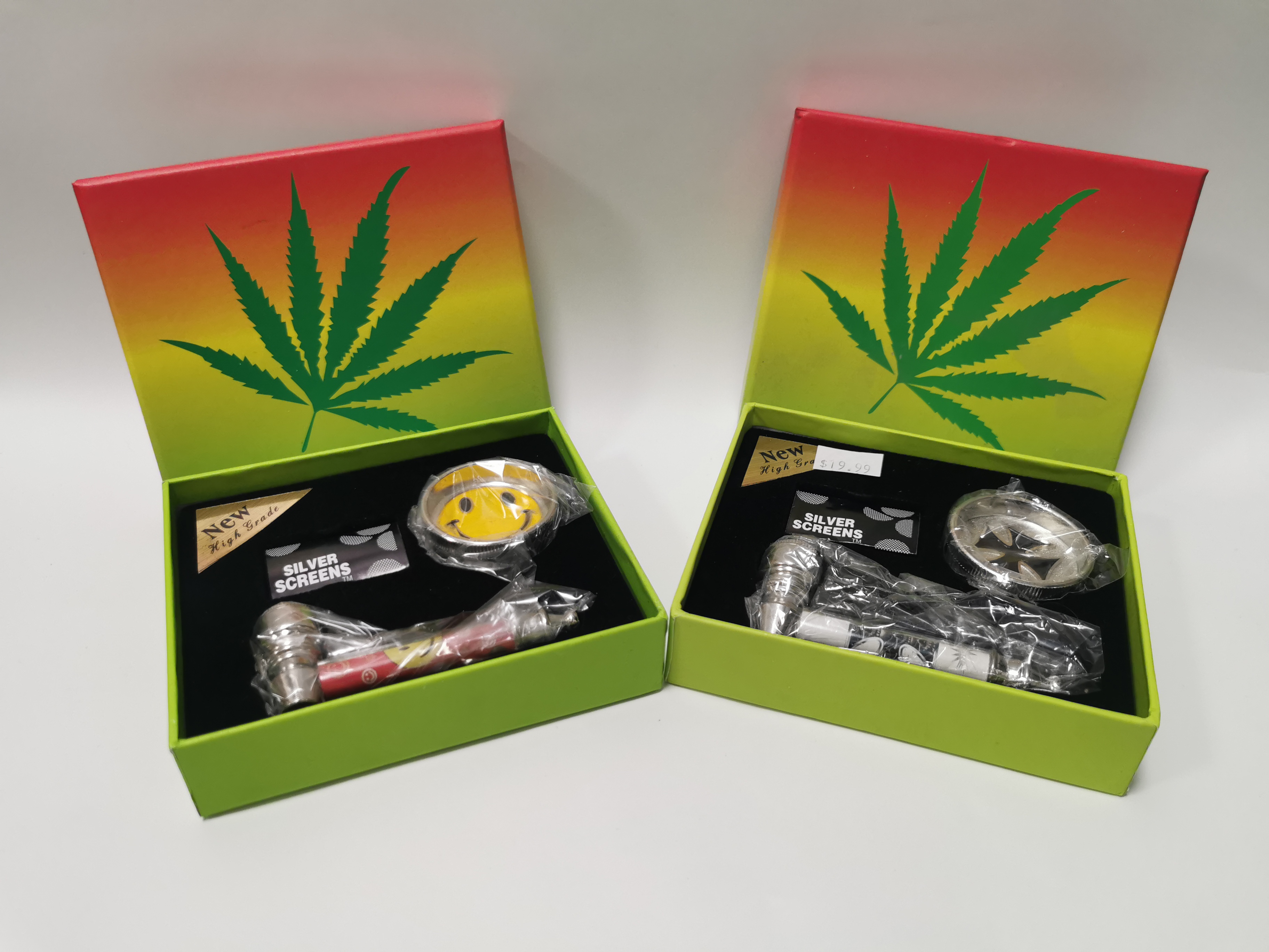 Pipe Gift Box - Pipe, Grinder, Screens, Box