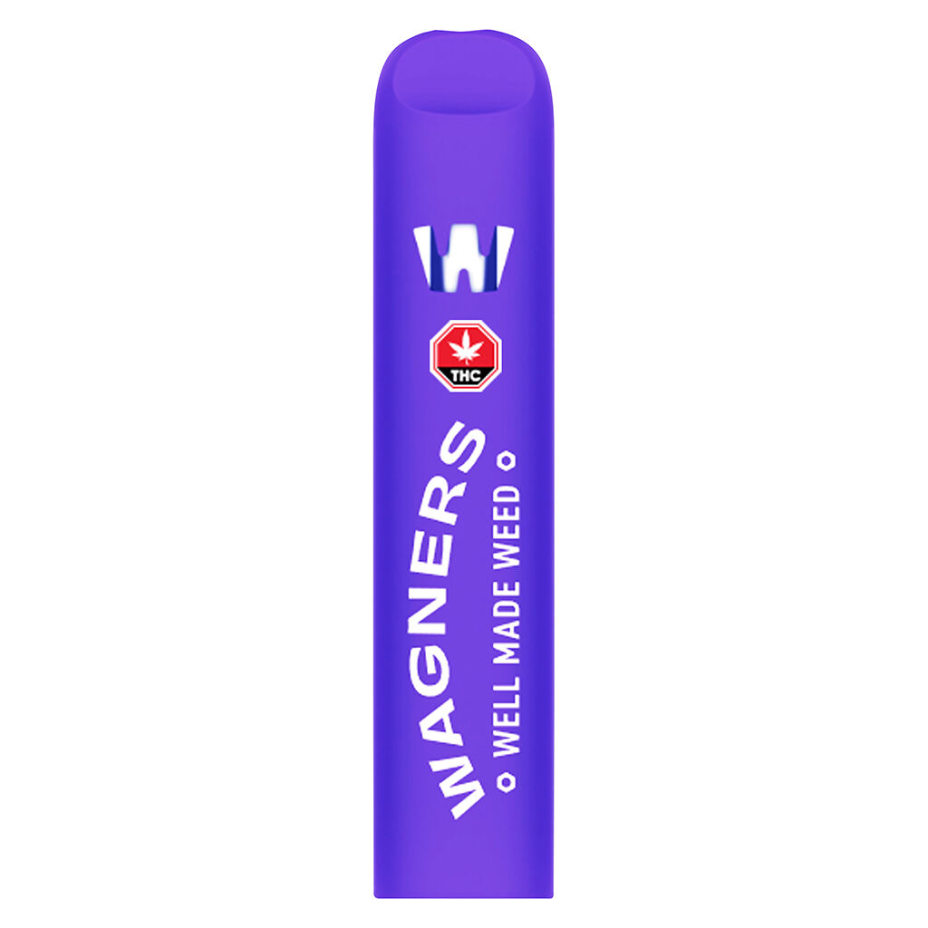 Wagners - Grape Quake AIO Disposable Distillate Vape Pen - Hybrid - 1g