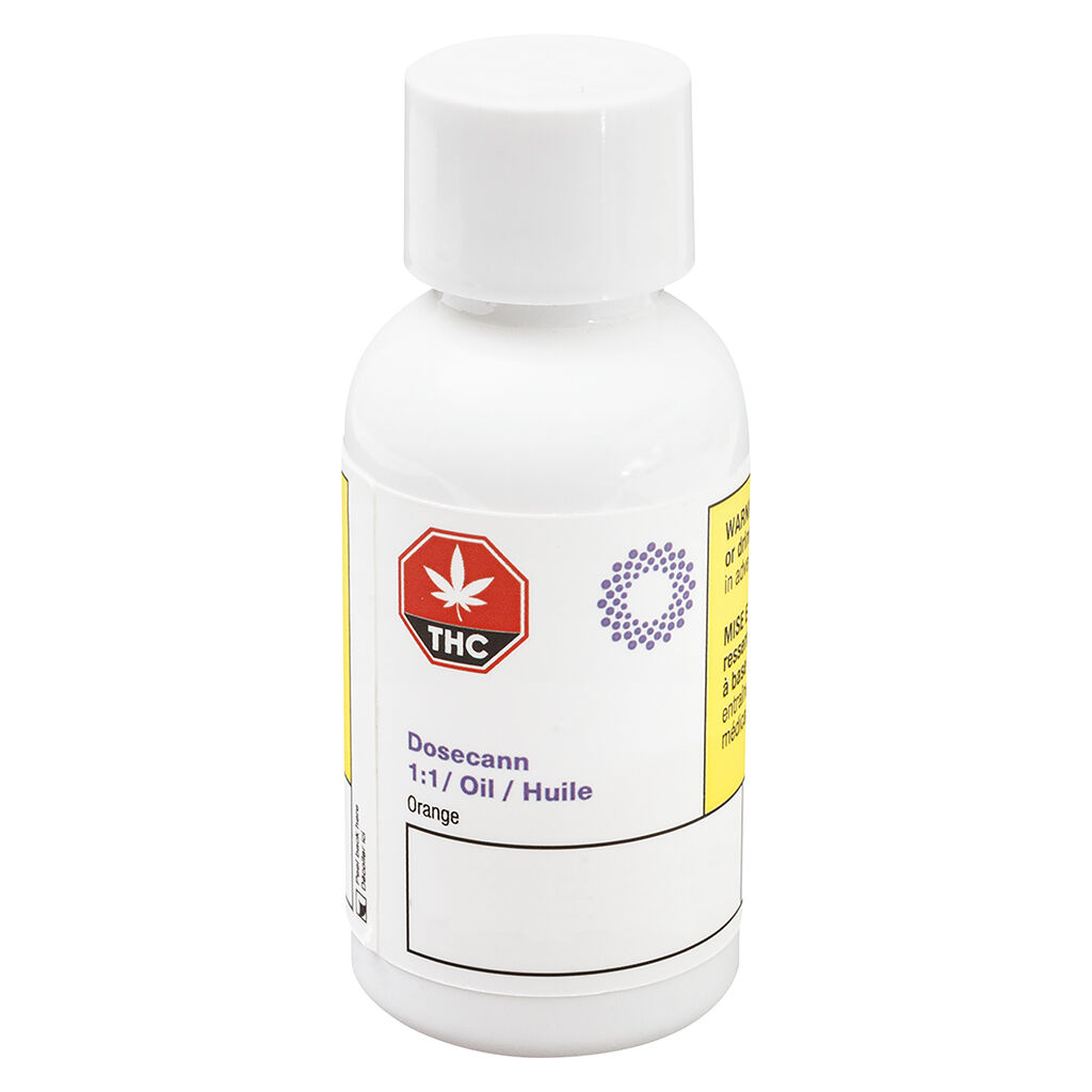 Dosecann - Orange 1:1 Oil Blend - 30ml