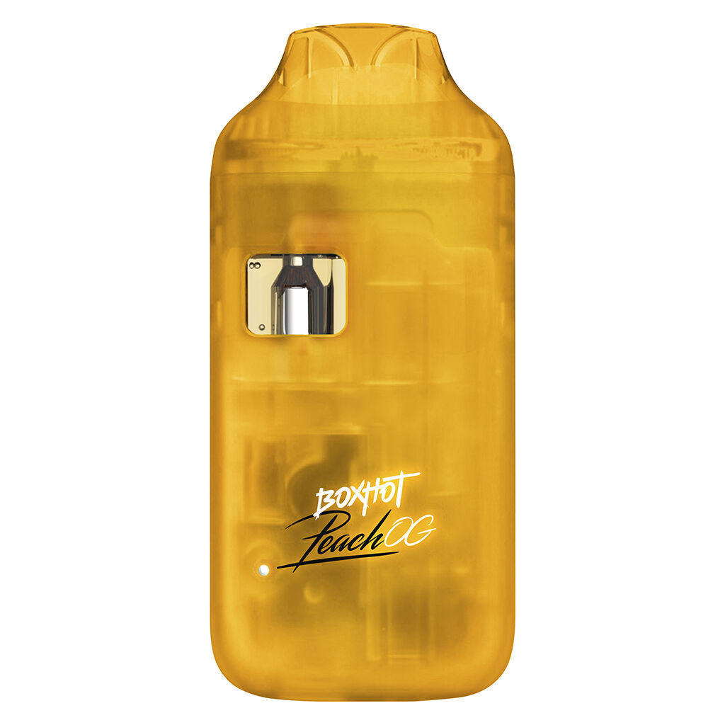 BOXHOT Highlighters - Peach OG All-in-One Disposable Pen - Sativa - 9037-1g