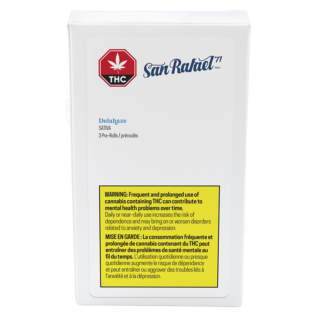 San Rafael '71 - Delahaze Pre-Roll Sativa - 3x0.5g