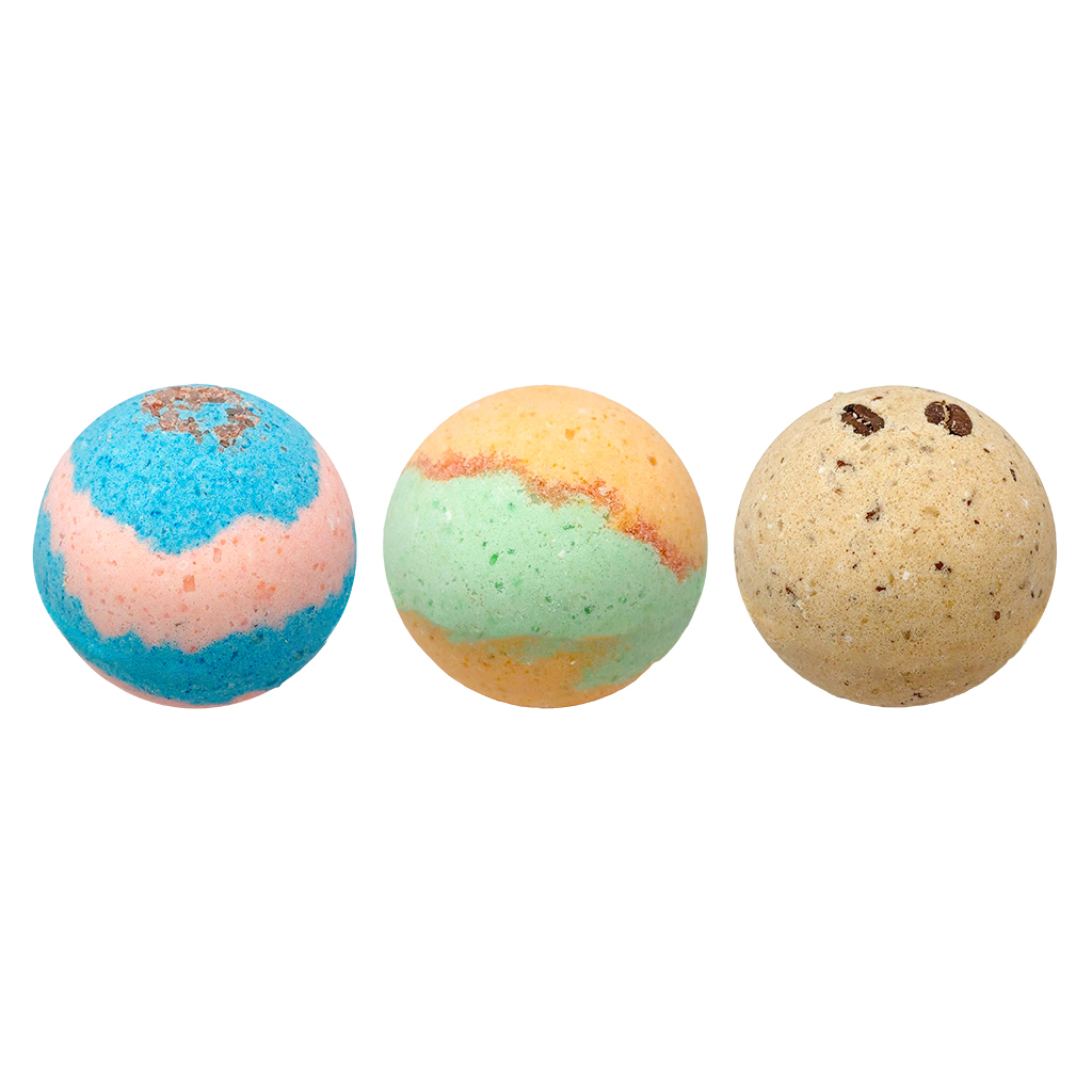 Stewart Farms - Bath Bomb Triple Pack: Citrus Farmer/Double Dream/Kaya's - Blend - 390g