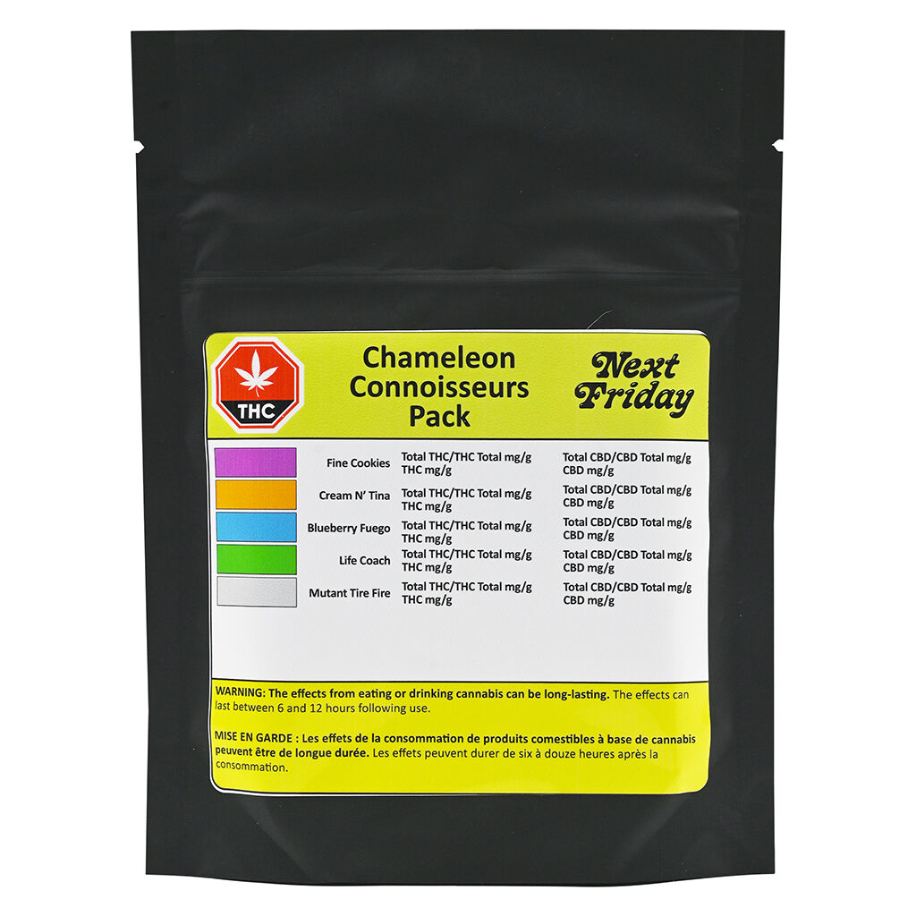 Next Friday - Chameleon Connoisseurs Pack Pre-Roll - Hybrid - 5x0.5g