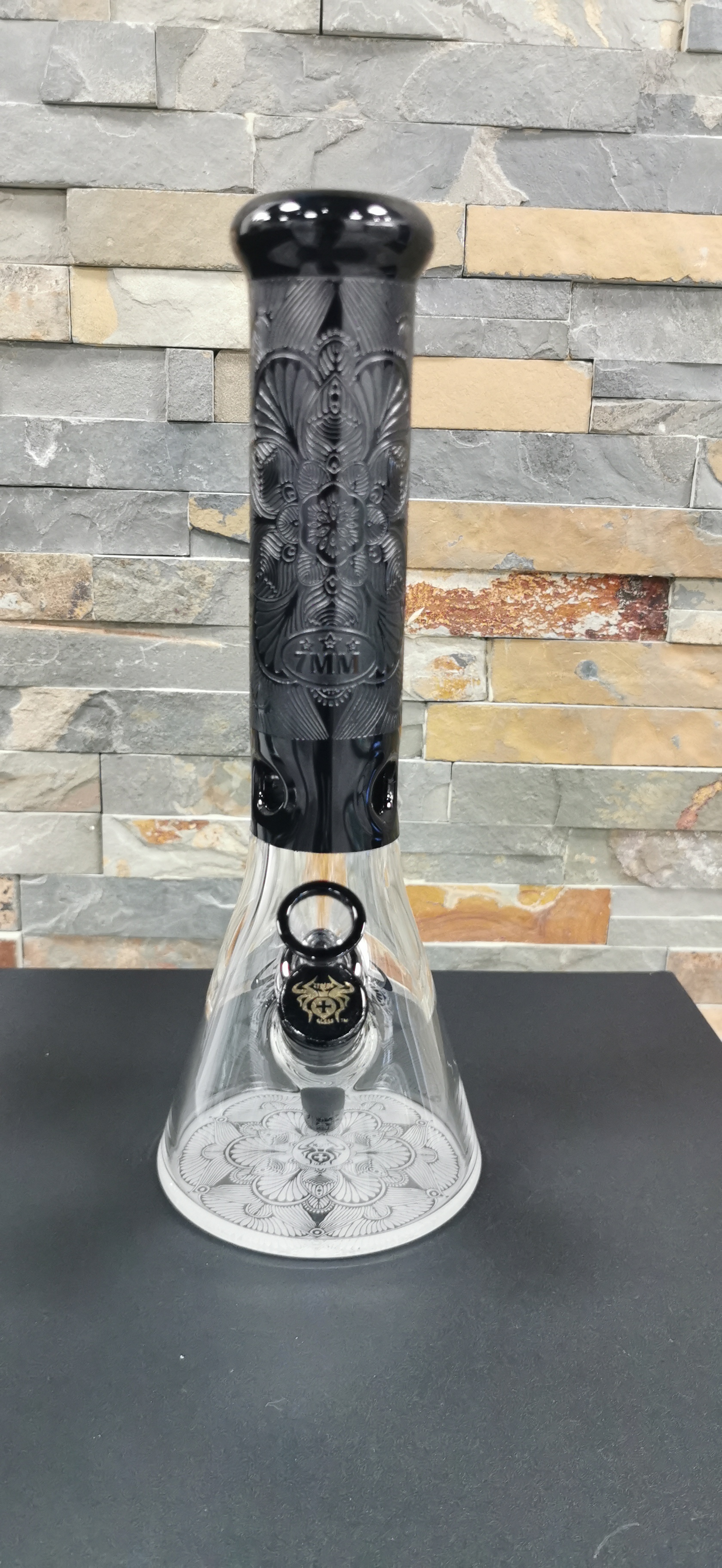 Extreme Glass Bong - Large Purple