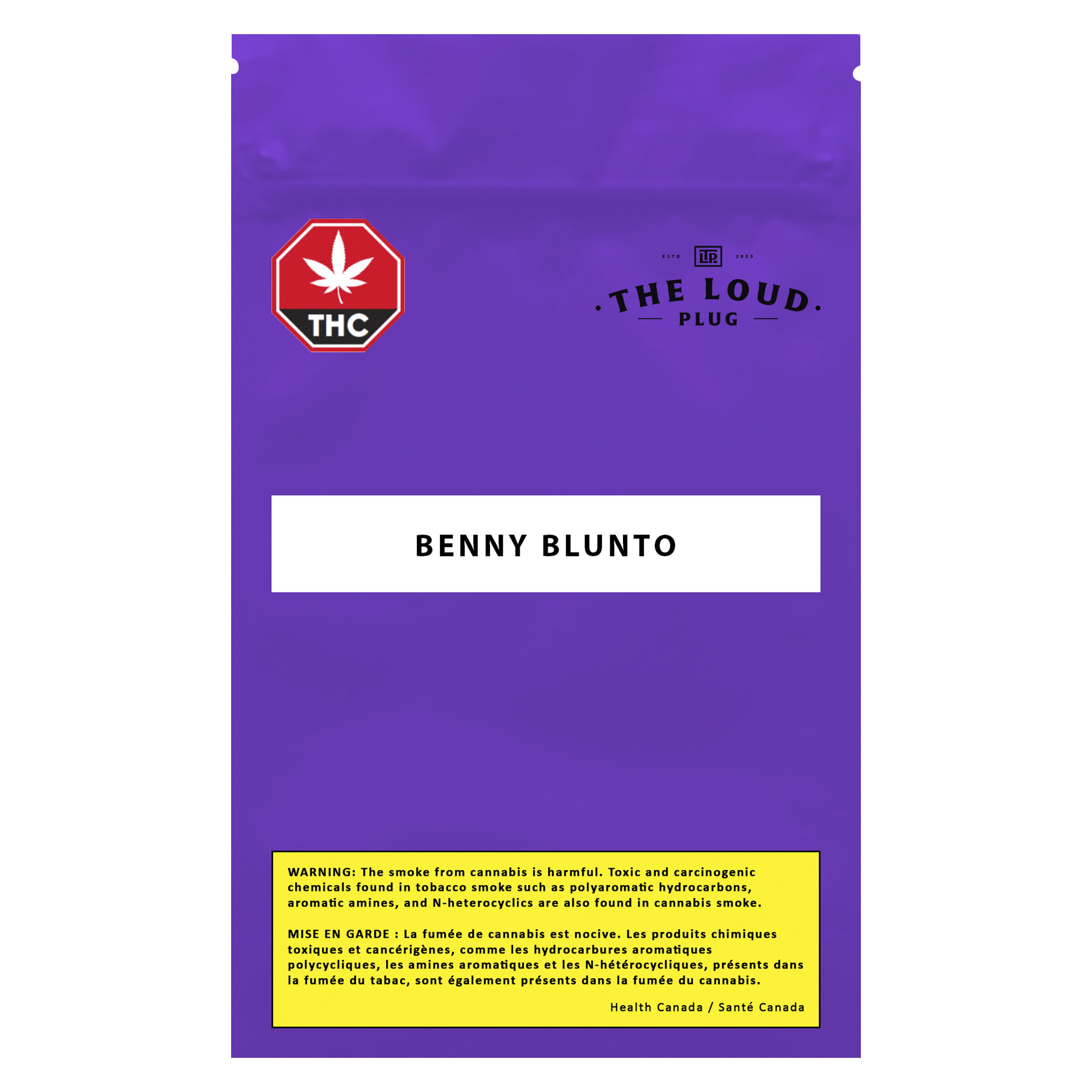 The Loud Plug - Benny Blunto Pre-Rolls - 1x1g