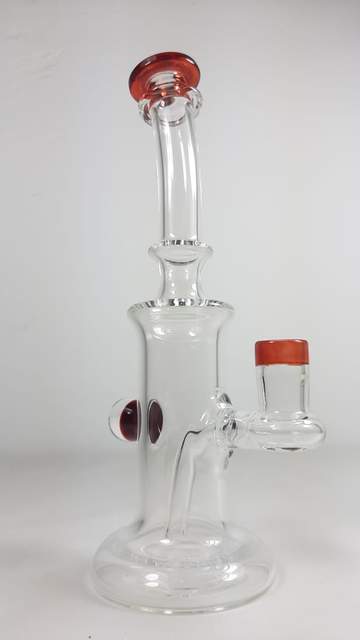 Green Belt Glass Mini Bong/Rig + Free Banger 9" Millie