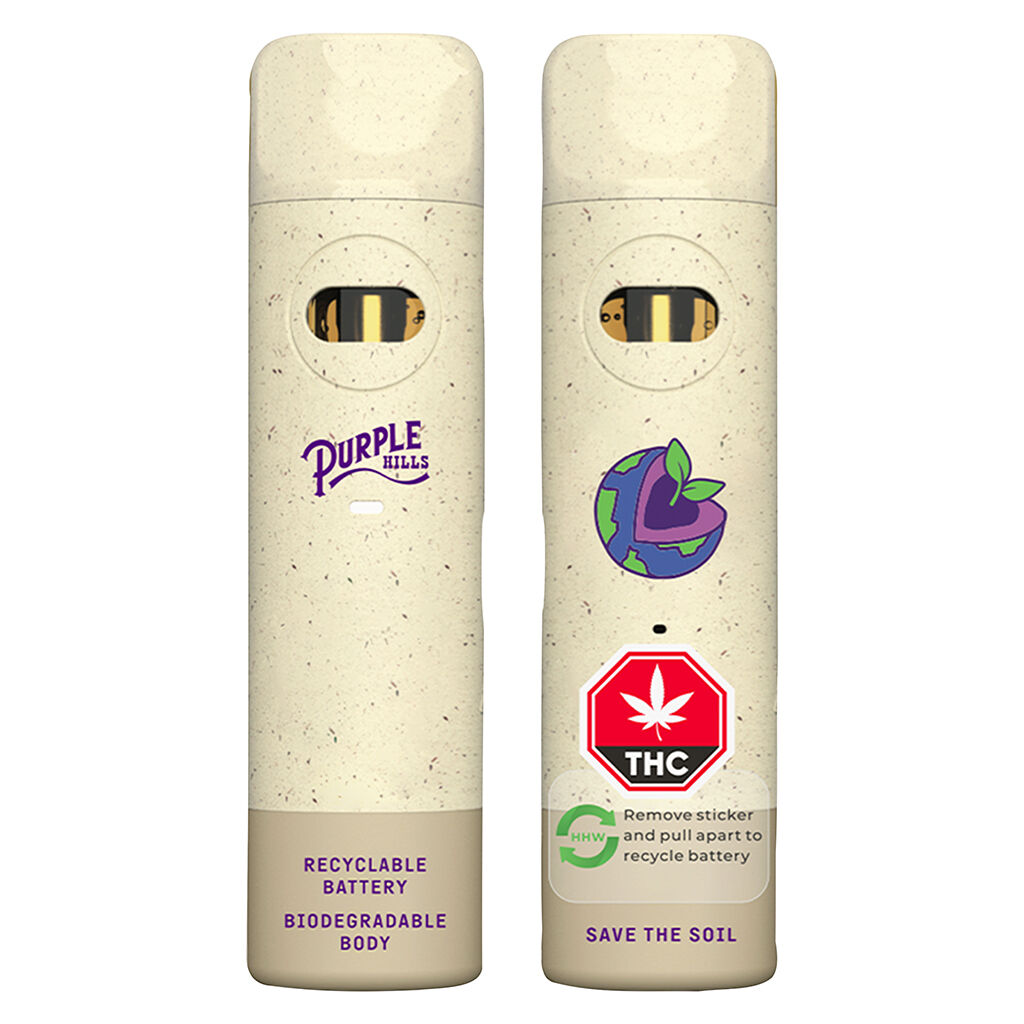 Purple Hills ? Community - 95+ Blue Raspberry AIO Biodegradable - Hybrid - 0.95g