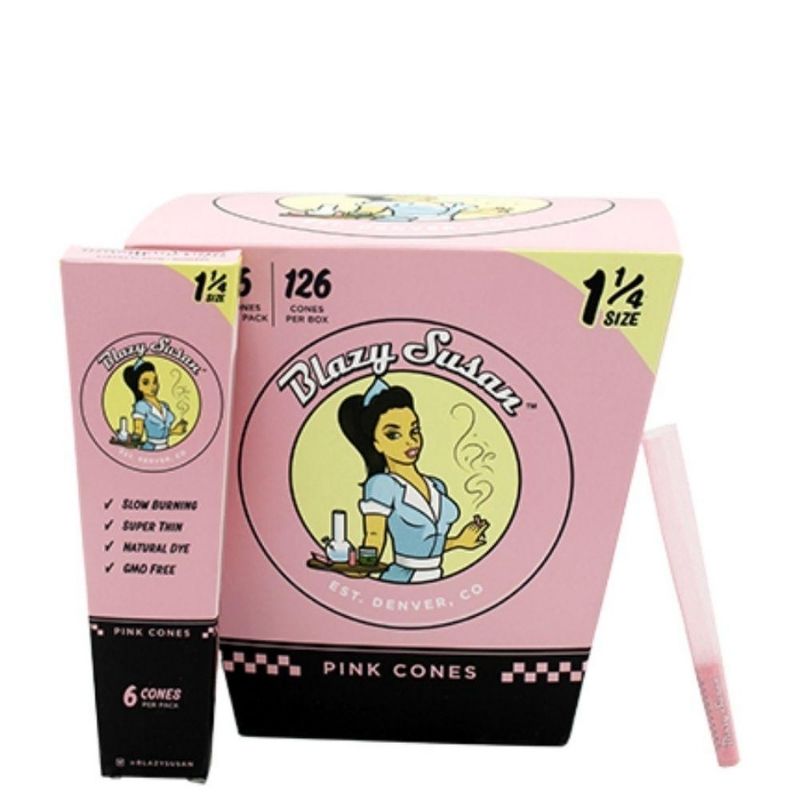 Blazy Susan - Pink Cones - 1 1/4"