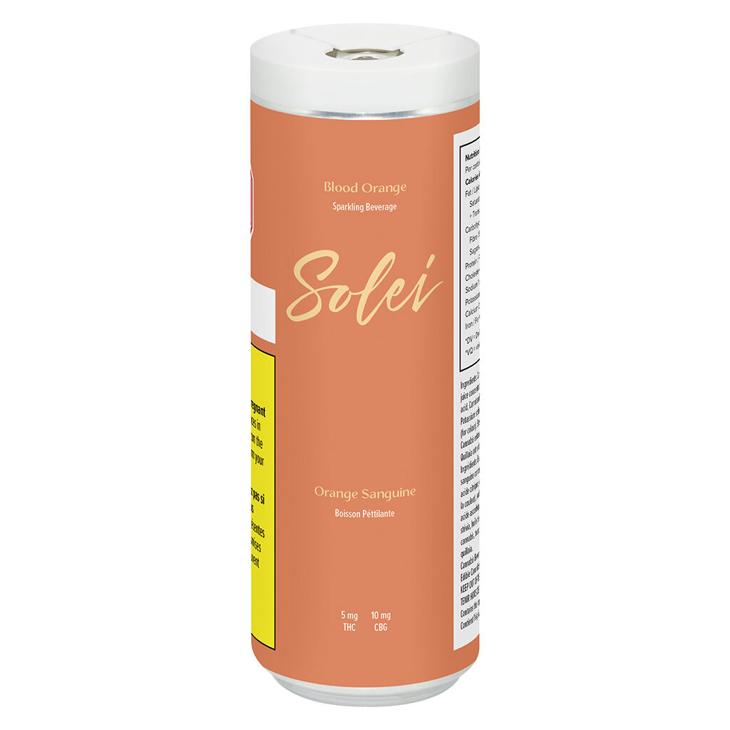 Solei - Blood Orange Sparkling Beverage - Hybrid - 355ml
