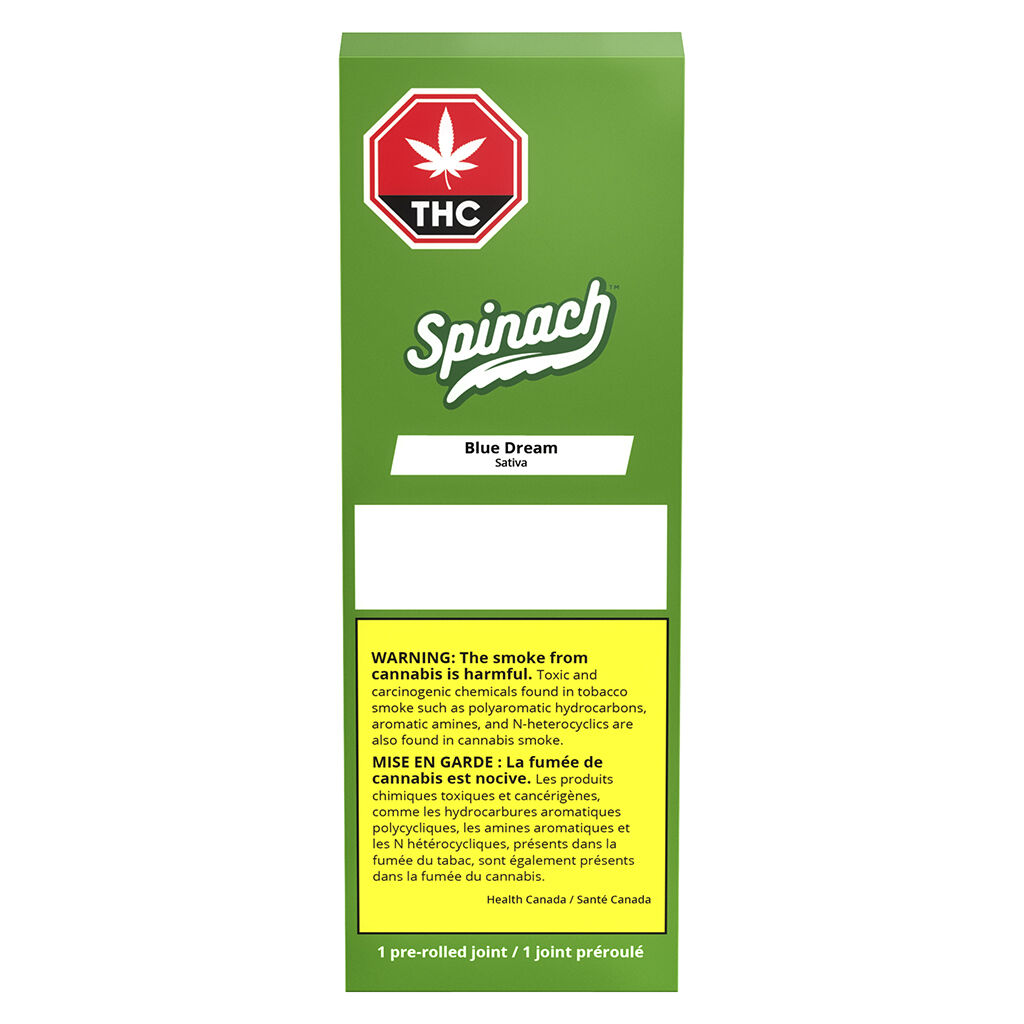 Spinach - Blue Dream Pre-Roll Sativa - 1x1g