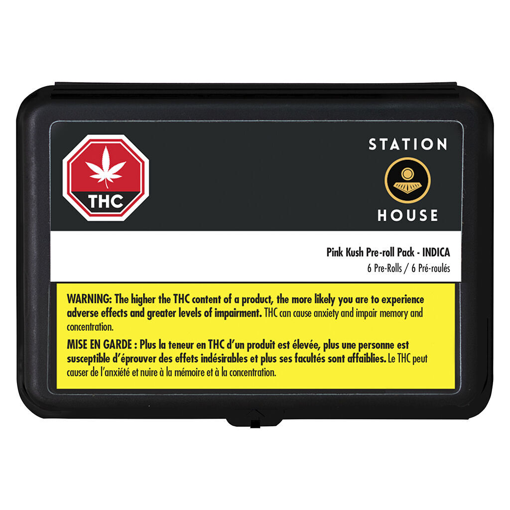 Station House - Pink Kush Pre-Roll - Indica - 1x0.5g