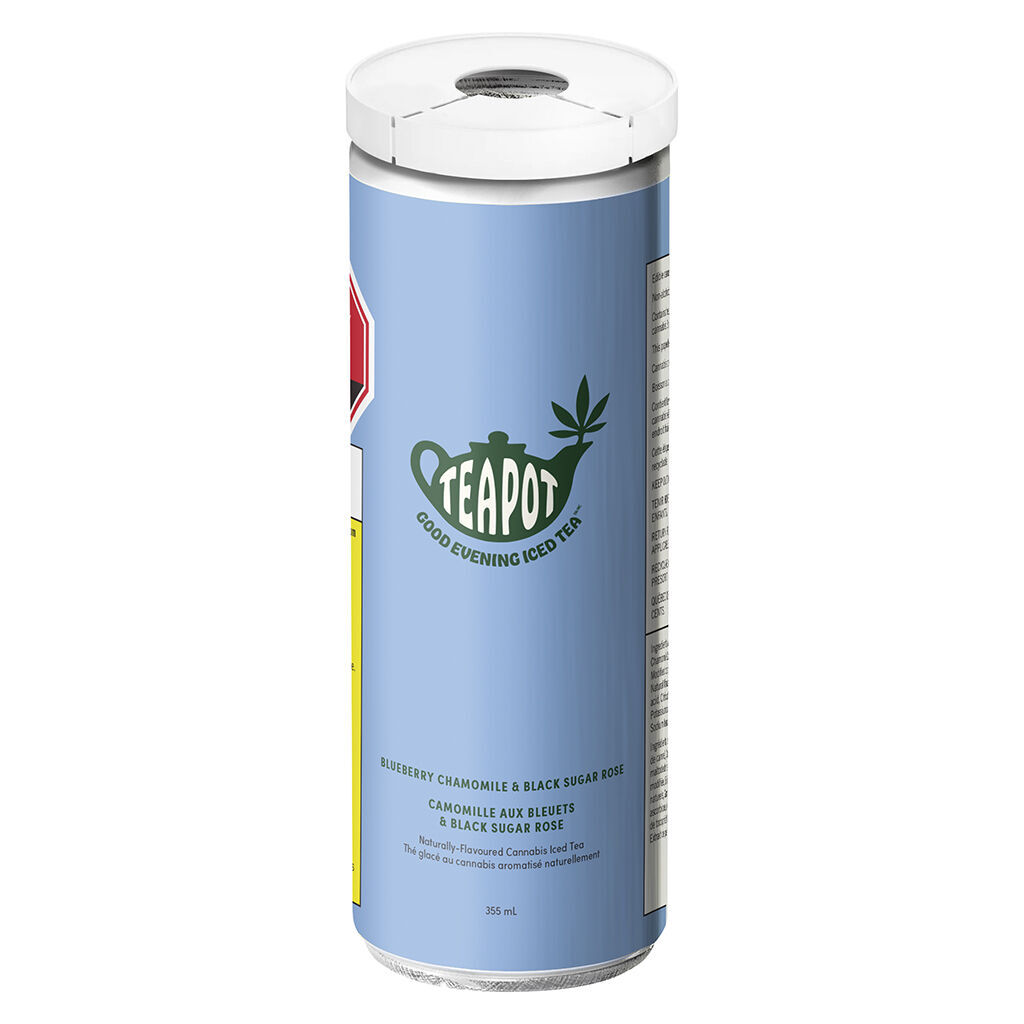 TeaPot - Good Evening Iced Tea Blueberry Chamomile Tea - Hybrid - 355ml