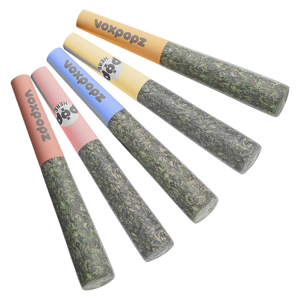 Vox Popz - Taster Pack Crushable Infused Pre-Roll - Hybrid - 5x0.5g