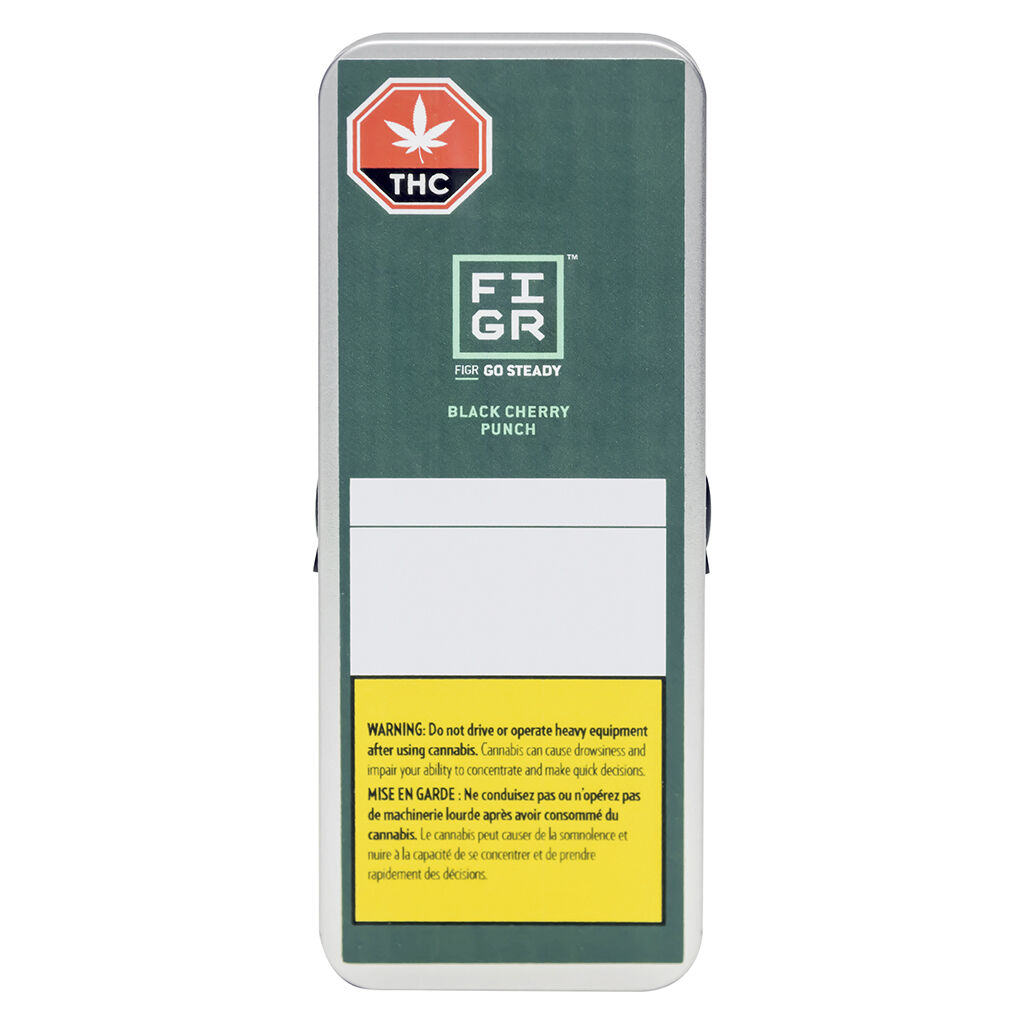 FIGR - GO STEADY BLACK CHERRY PUNCH Pre-Roll Indica - 3x0.5g
