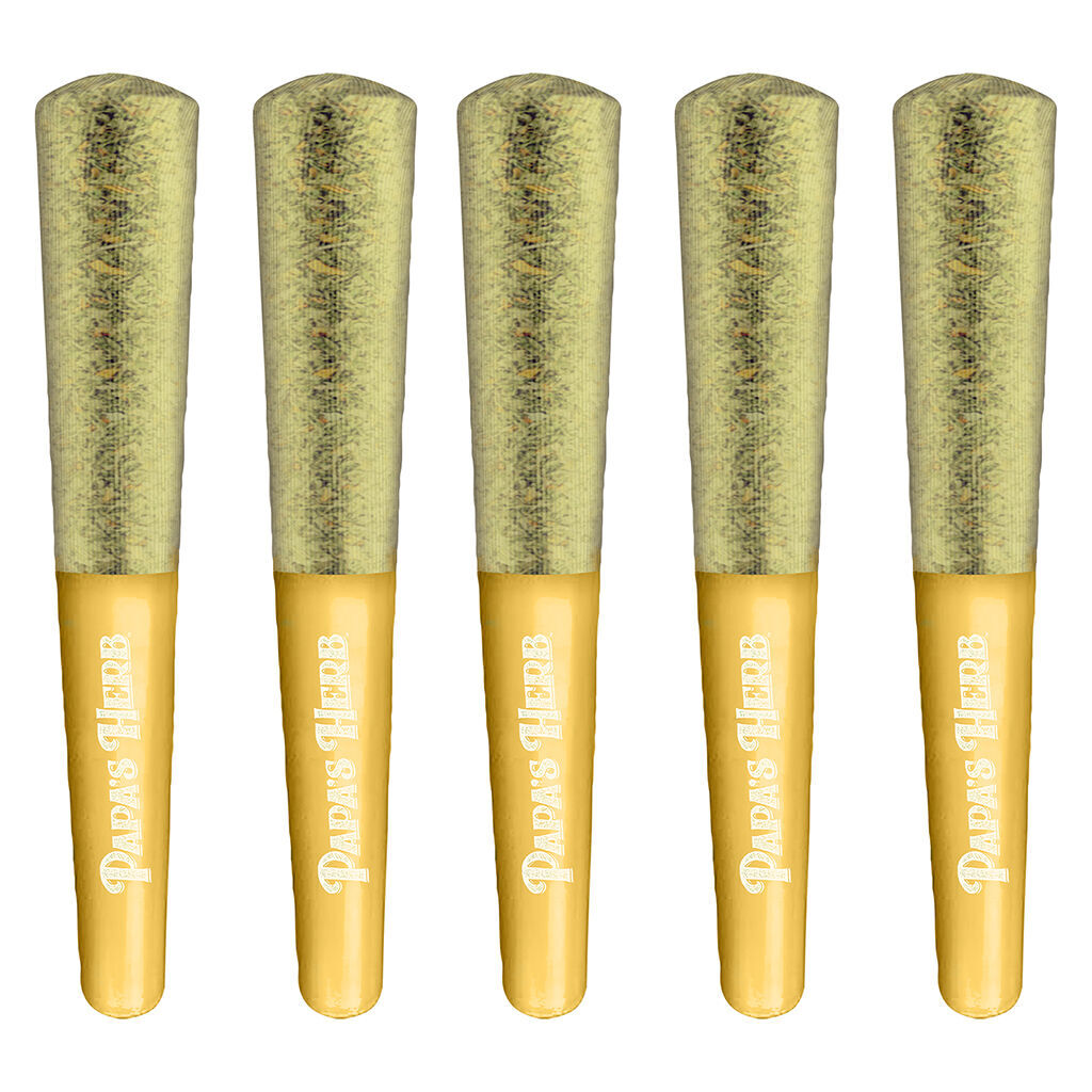Papa's Herb - Liquid Diamond - Lemon Cherry GLTO Infused Pre-Roll - Hybrid - 5x0.5g