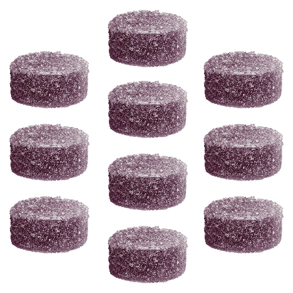 SHRED'ems - FAST Sourberry Smash Party Pack 100 THC Gummies - Indica - 10x1 Pack