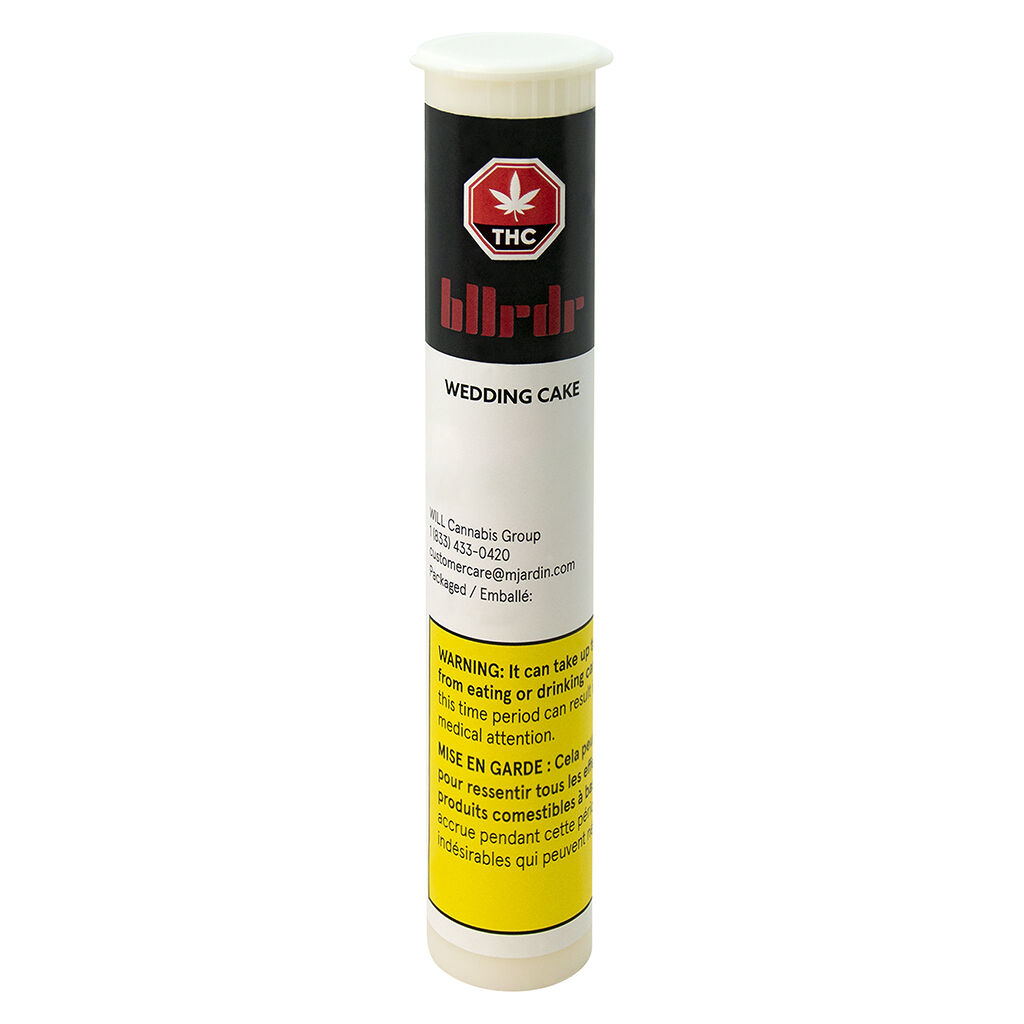 Bullrider - Wedding Cake Pre-Rolls - Hybrid - 1x1g
