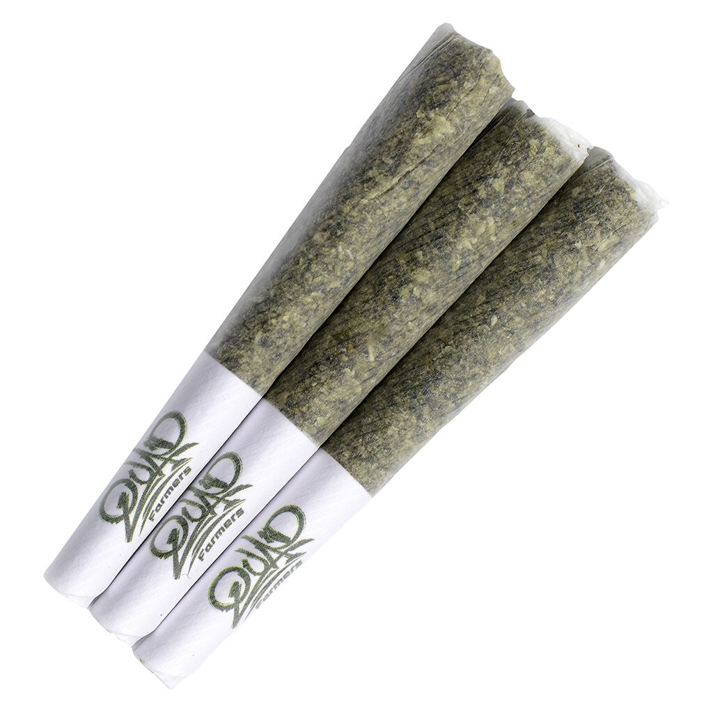 Quad Farmers - Ripper Glitter Pre-Roll - Indica - 3x0.5g