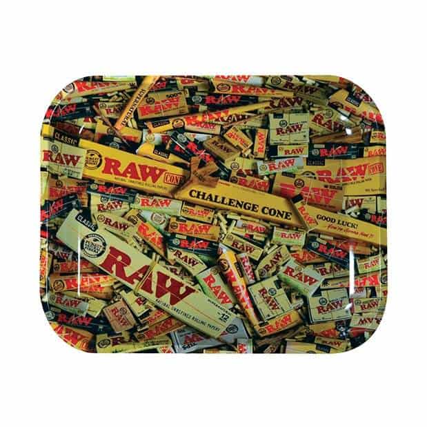 RAW - Authentic Rolling Tray Group - RAW - Authentic Rolling Tray - Large