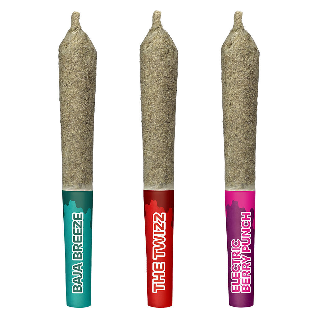 Sticky Greens - High Score Sativas - Liquid Diamond Double Infused Pre-Roll - 3x0.5g